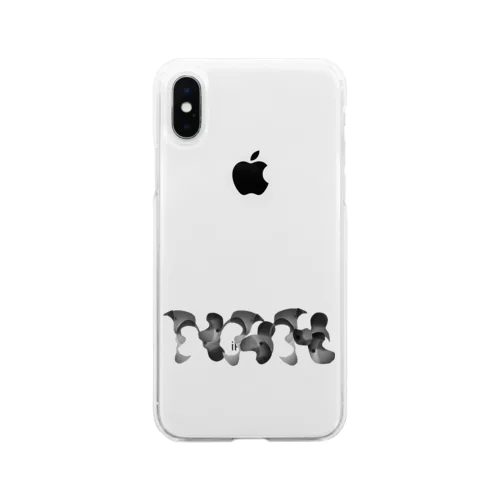 Nahハピネス Soft Clear Smartphone Case