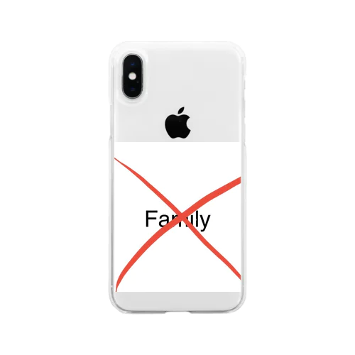 family　X Soft Clear Smartphone Case