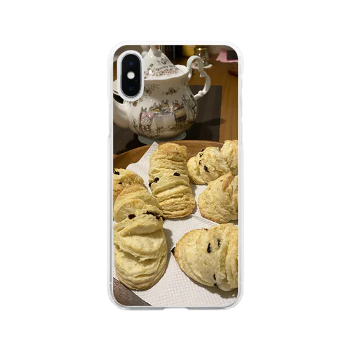 マミー君 Soft Clear Smartphone Case