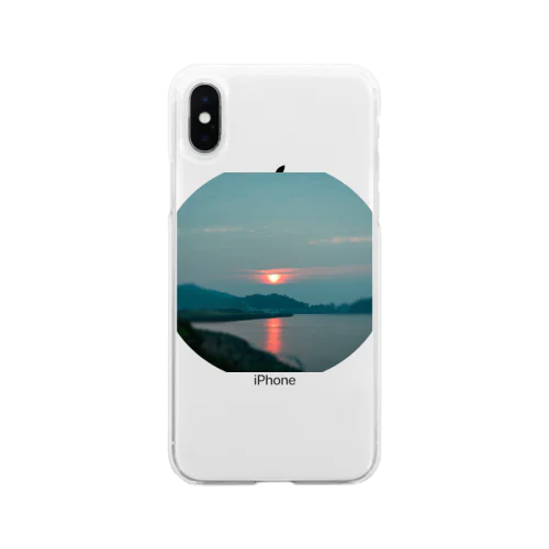 太陽 Soft Clear Smartphone Case