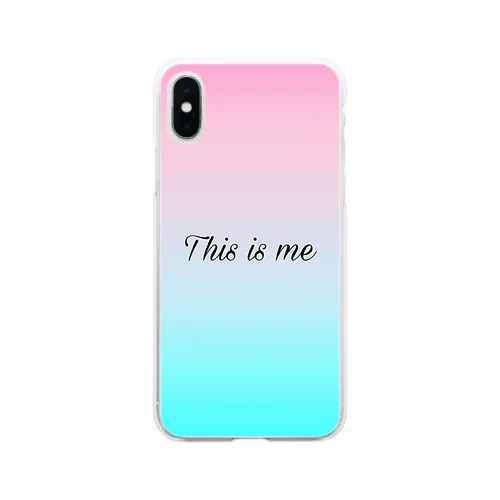 This is me Soft Clear Smartphone Case