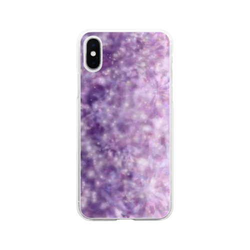 宇宙はかわいい Soft Clear Smartphone Case