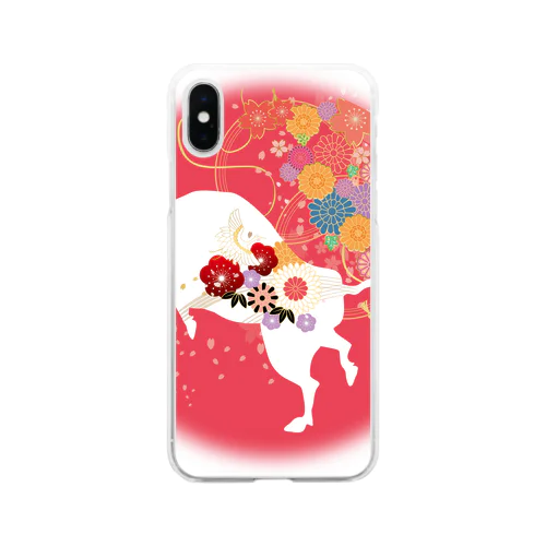 和柄　丑年　 Soft Clear Smartphone Case