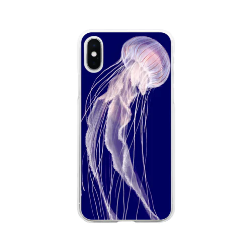 くらげ Soft Clear Smartphone Case