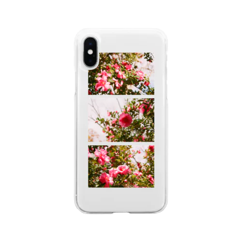 山茶花 Soft Clear Smartphone Case