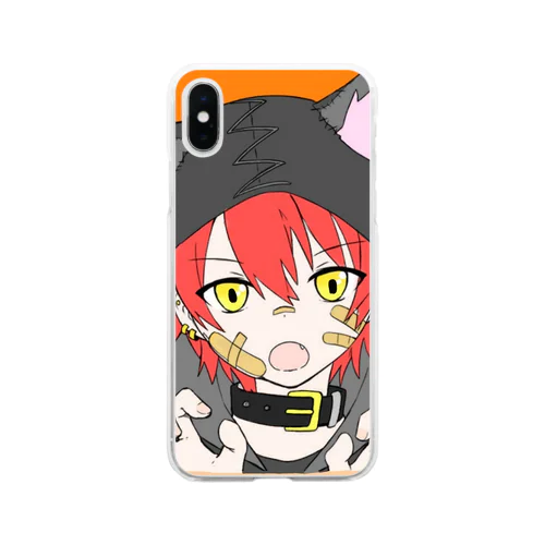 ういと Soft Clear Smartphone Case