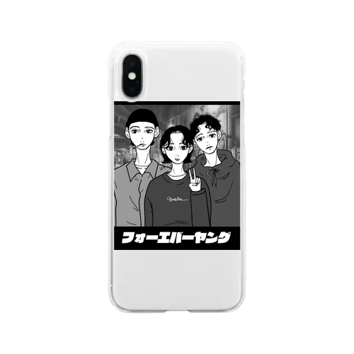 フォーエバーヤング Soft Clear Smartphone Case