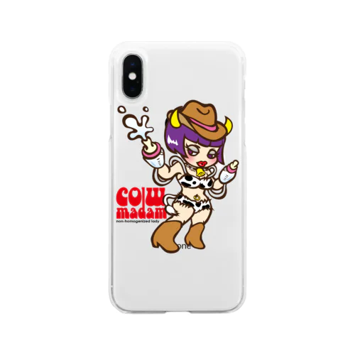 カウマダムさん Soft Clear Smartphone Case