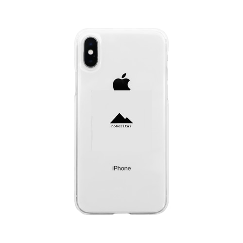 モルタル山 Soft Clear Smartphone Case