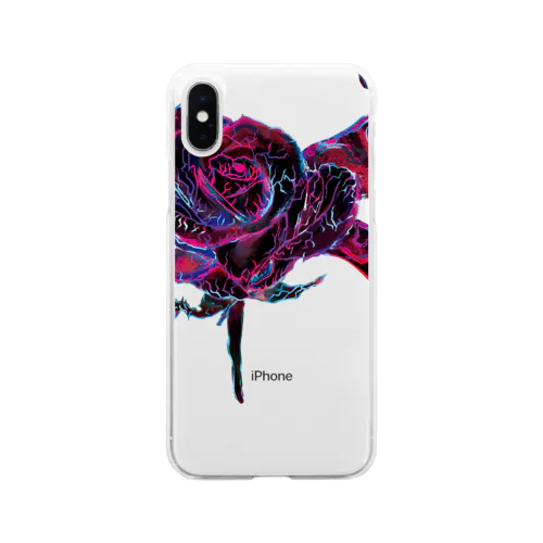 悪魔ﾉ薔薇 Soft Clear Smartphone Case