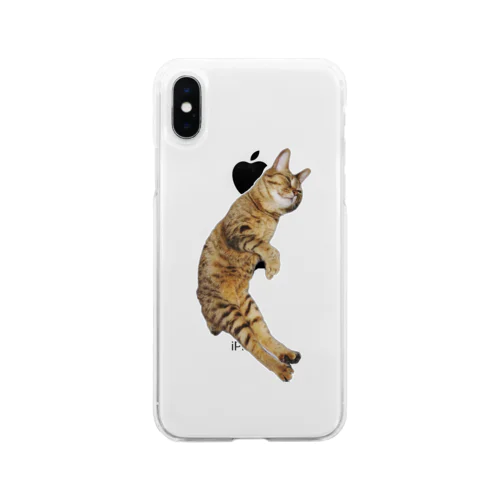 ねこ4 Soft Clear Smartphone Case