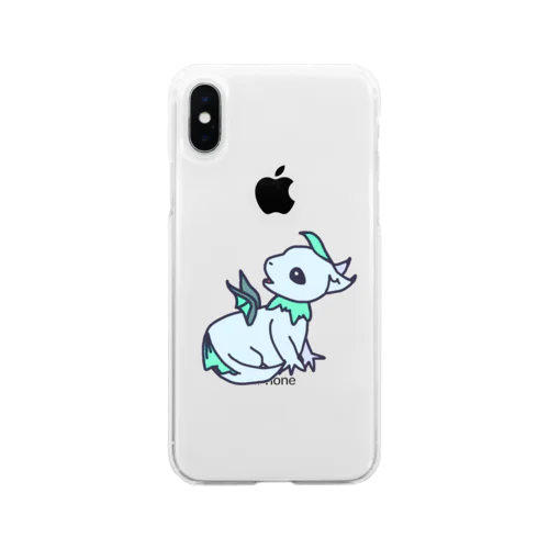 【ちんぷんかんぷんなドラゴン】 Soft Clear Smartphone Case