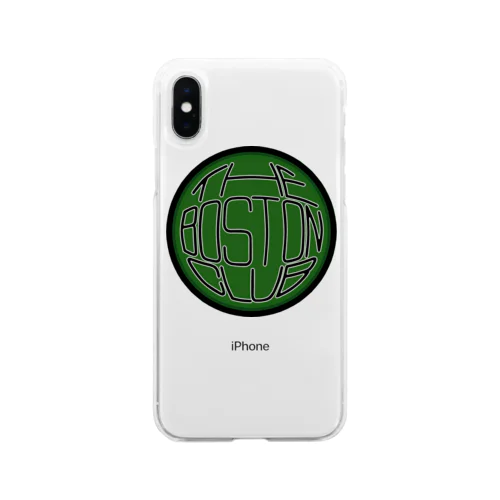 THE BOSTON CLUB-GREEN Soft Clear Smartphone Case