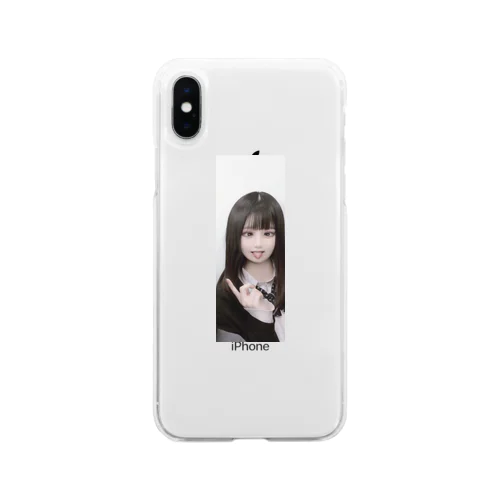 匂わせiPhoneケース Soft Clear Smartphone Case