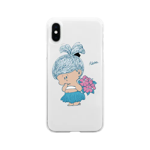 MINI BABANA アロハ Soft Clear Smartphone Case