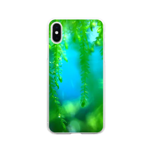 美しい水草 Soft Clear Smartphone Case