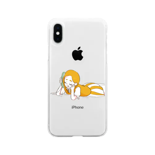 かわいいあたし　 Soft Clear Smartphone Case