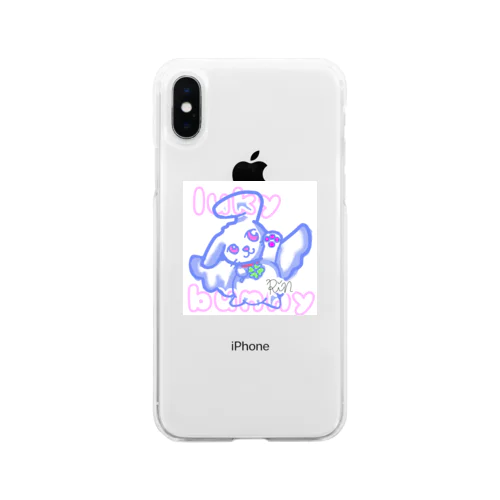 まねきうさぎ Soft Clear Smartphone Case