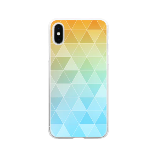 Water Blue Soft Clear Smartphone Case