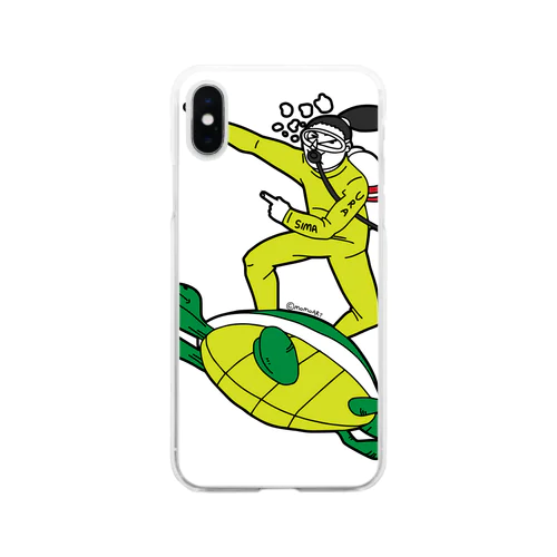 浦島太郎 Soft Clear Smartphone Case