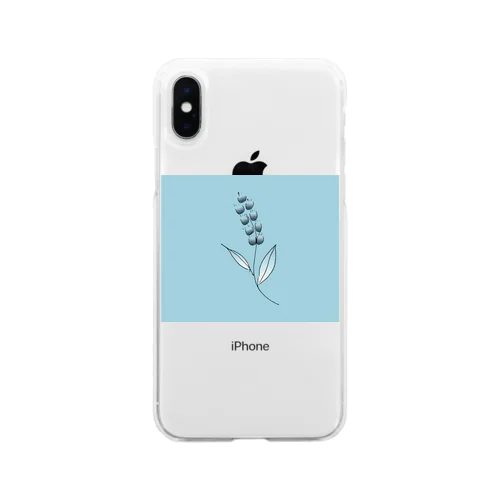 おはな１ Soft Clear Smartphone Case