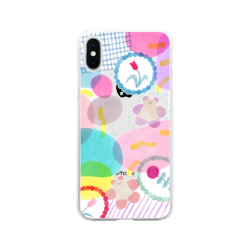 ニュー宝箱のおまじない Soft Clear Smartphone Case