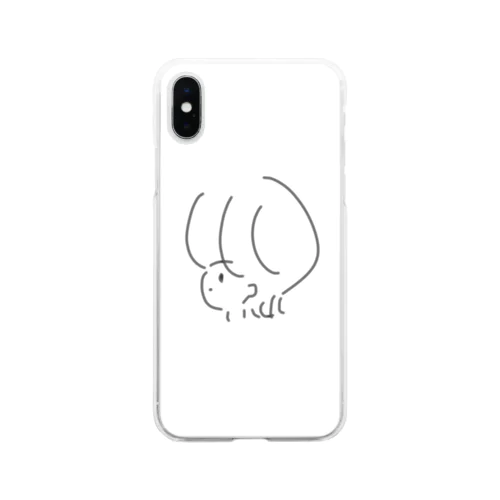 海月ちゃん Soft Clear Smartphone Case