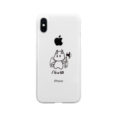 Aku助 Soft Clear Smartphone Case