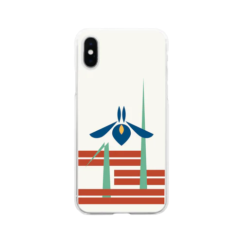 花札 Soft Clear Smartphone Case