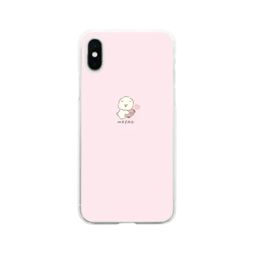 ぎゅもさ Soft Clear Smartphone Case