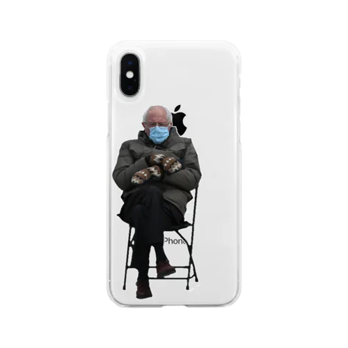 Bernie Sanders氏　スマホケース Soft Clear Smartphone Case