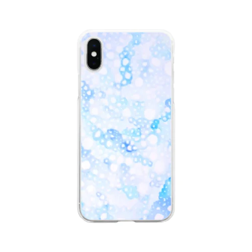 ぶくぶく Soft Clear Smartphone Case