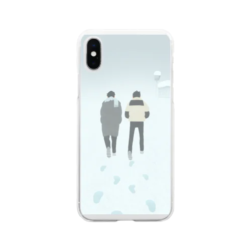 雪路 Soft Clear Smartphone Case