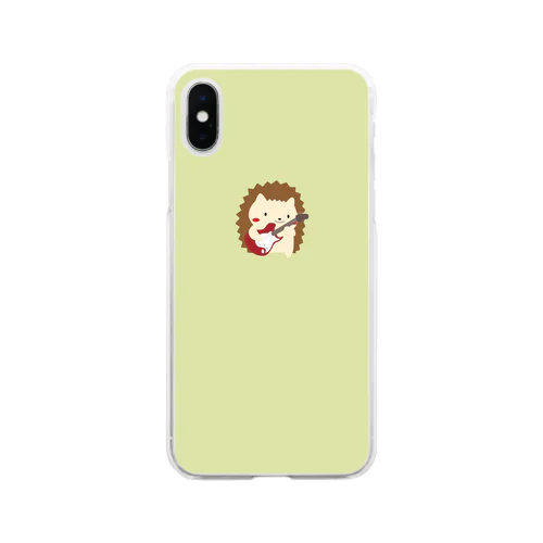 つくねギタースマホケース Soft Clear Smartphone Case