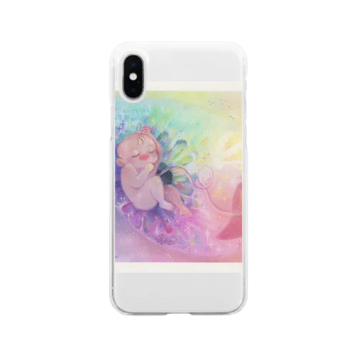 メモリーインザウォブ Soft Clear Smartphone Case