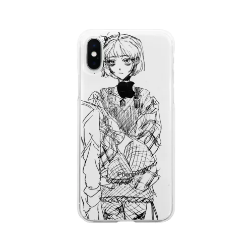 さいどてーる氏 Soft Clear Smartphone Case