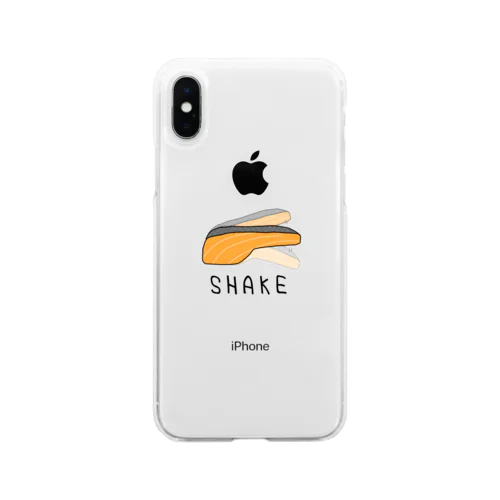 shake shake ソフトクリアスマホケース