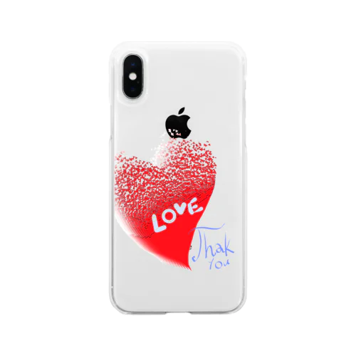 バレンタイン＆ホワイトデー Soft Clear Smartphone Case