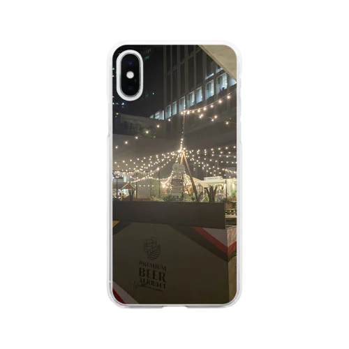 kira kira Tokyo !!! Soft Clear Smartphone Case