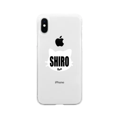 SHIRO ソフトクリアスマホケース