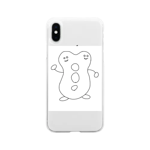 いっしょうともだち Soft Clear Smartphone Case