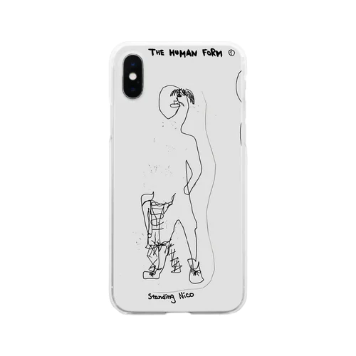 Standing nico Soft Clear Smartphone Case