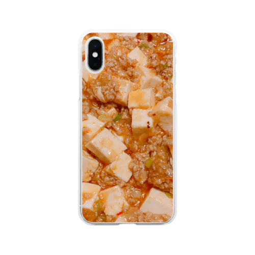 麻婆豆腐 Soft Clear Smartphone Case