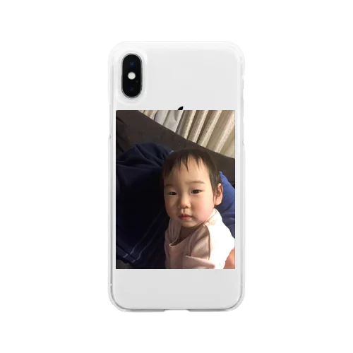 絃ちゃん Soft Clear Smartphone Case