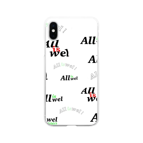 All is wel Soft Clear Smartphone Case