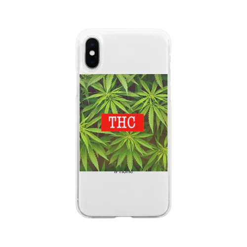 THC CBD 大麻　 투명 젤리케이스