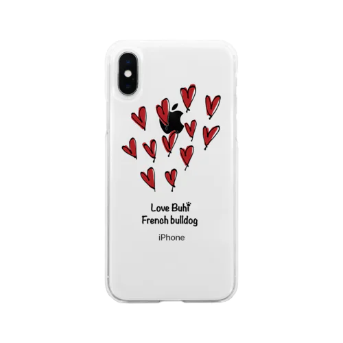 LOVE BUHI Soft Clear Smartphone Case