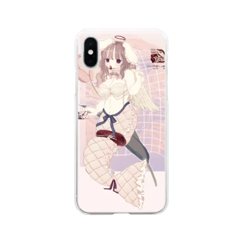 人魚ちゃん Soft Clear Smartphone Case