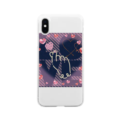 スキ好きすきぴ❤️ Soft Clear Smartphone Case