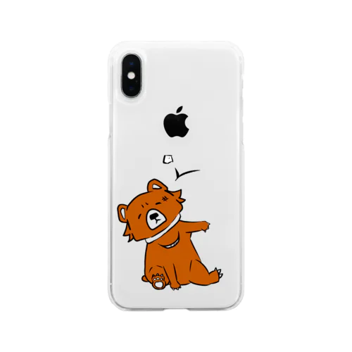 ワグマ君 Soft Clear Smartphone Case